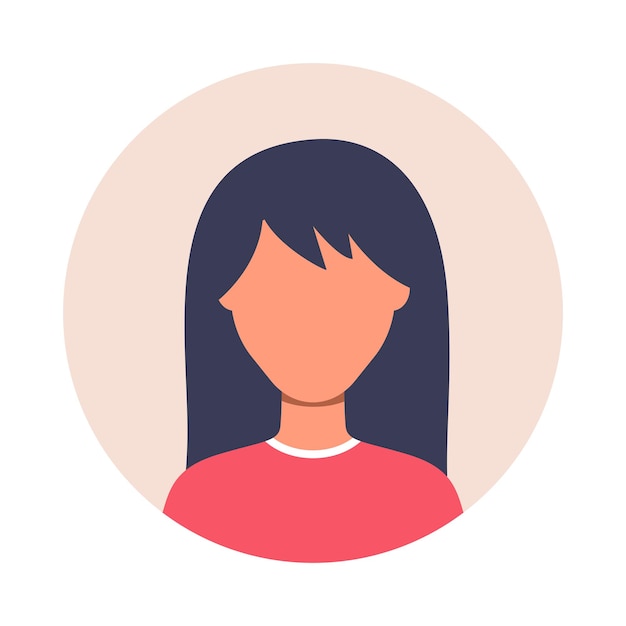 woman avatar profile icon vector illustration 874723 207